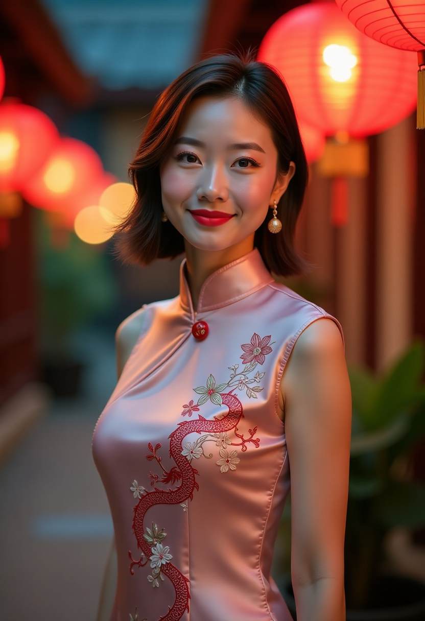 摩天轮下